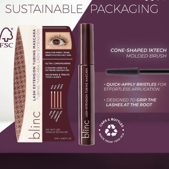 Blinc Lash Extension Tubing Mascara - Black NIB - Picture 3 of 4